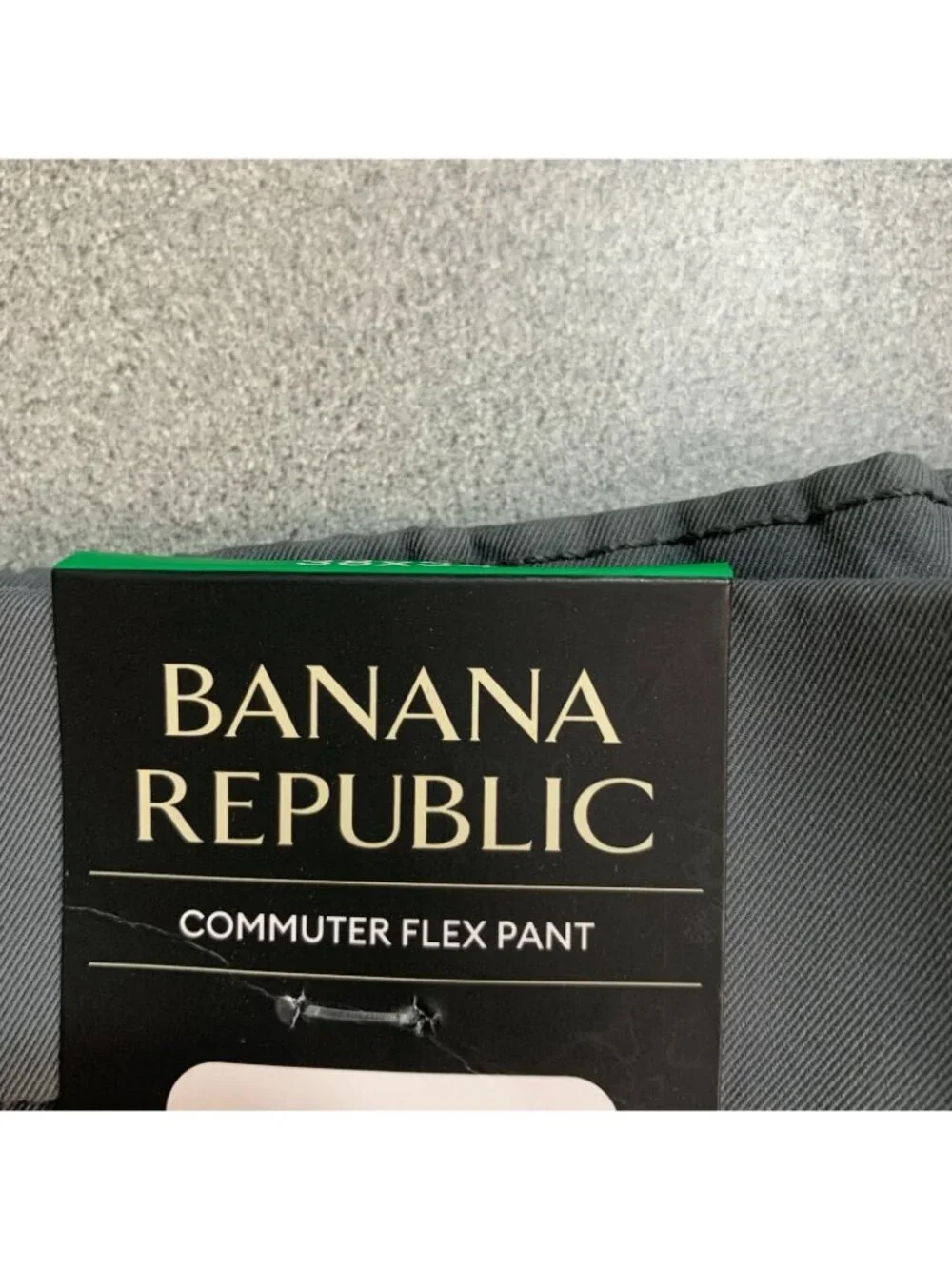 NWT Banana Republic Men's 38x34 Gray Commuter Flex Tech Pants